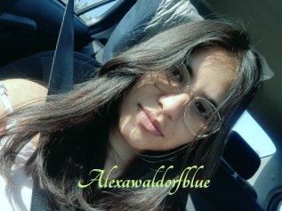 Alexawaldorfblue